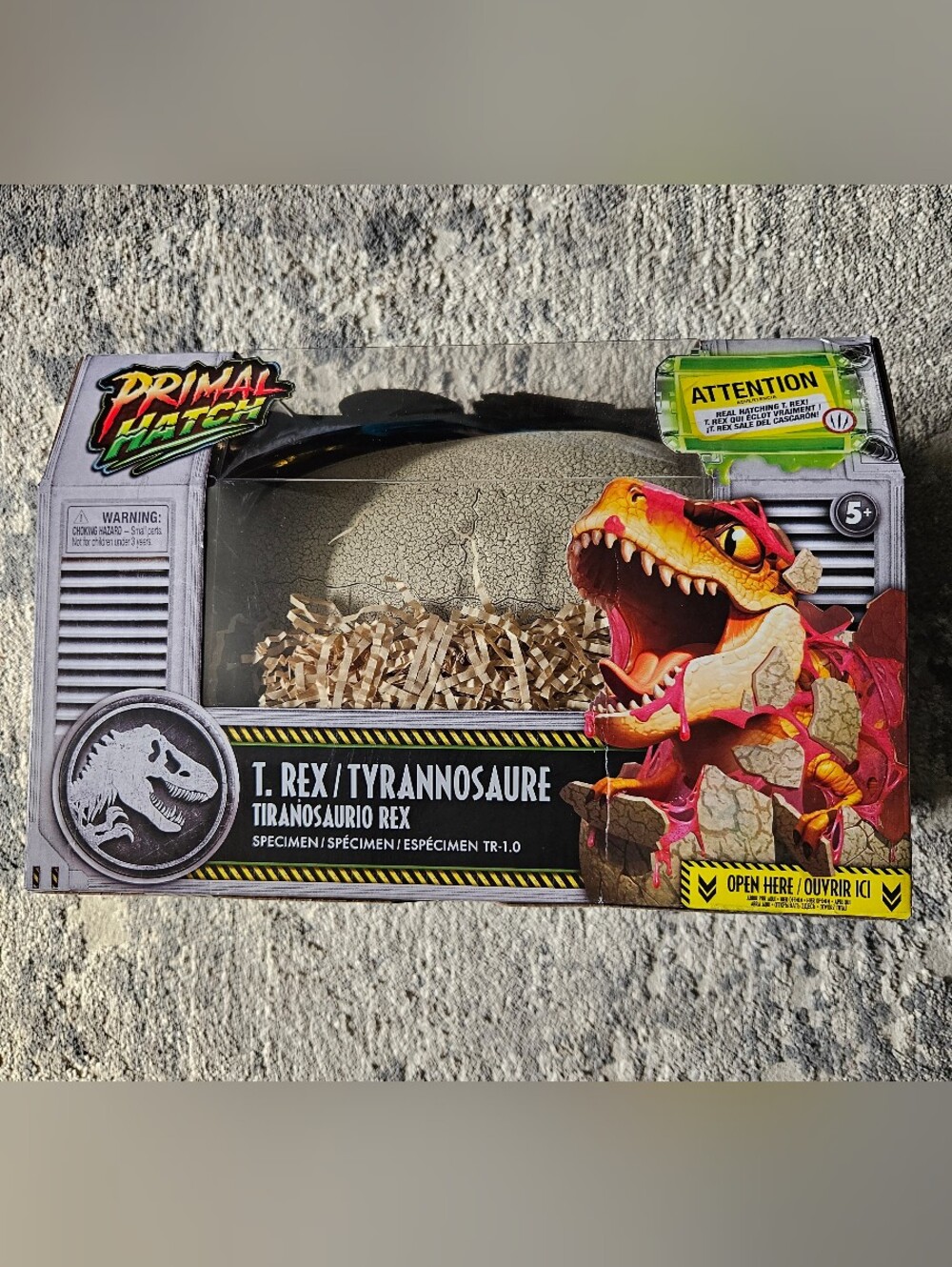 Primal Hatch T. Rex Tyrannosaur Hatchling Toy
